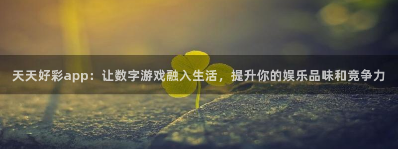 安信12下载安装最新版本更新内容：天天好彩app：让数字游戏融入生活，提升你的娱